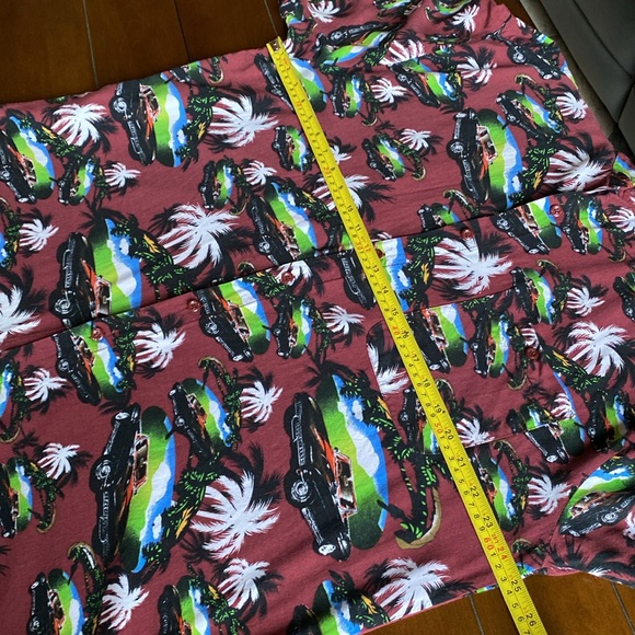 PURITAN Hawaiian Shirt 100% Rayon Size XLT/1X - Picture 8 of 11